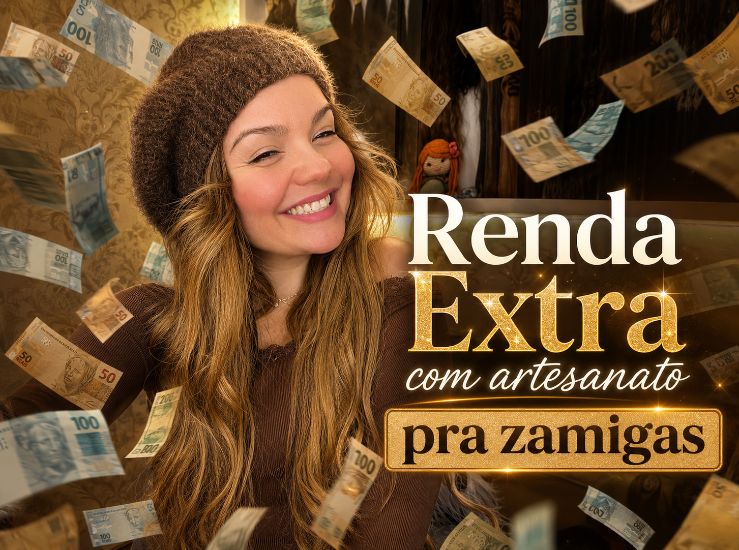 Renda extra com artesanato pra zamigas